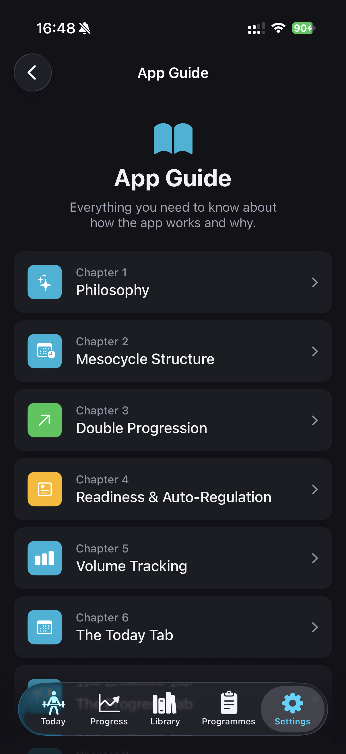 App guide