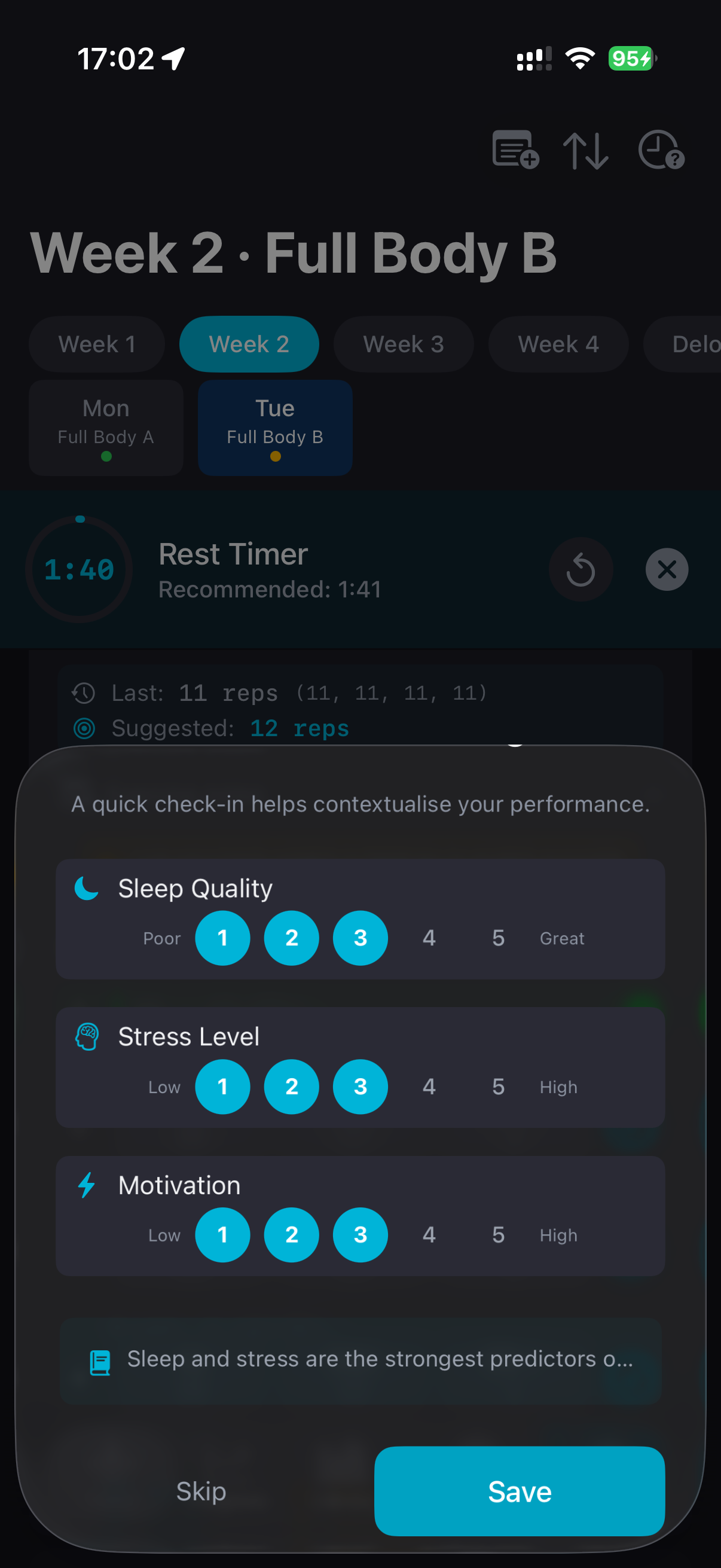 Readiness check
